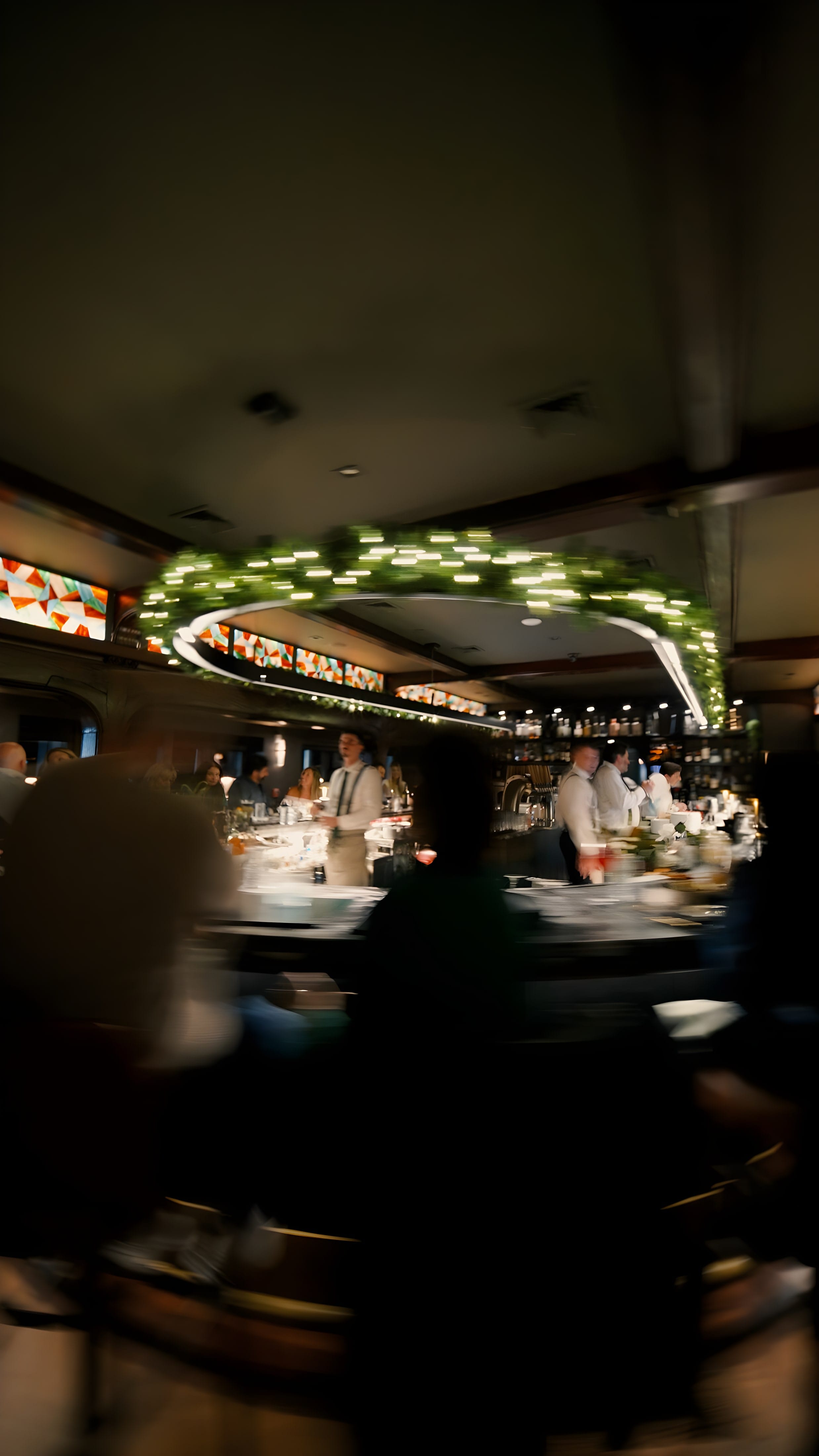 A Friday evening in the Ember & Eagle dining room, Eatontown NJ