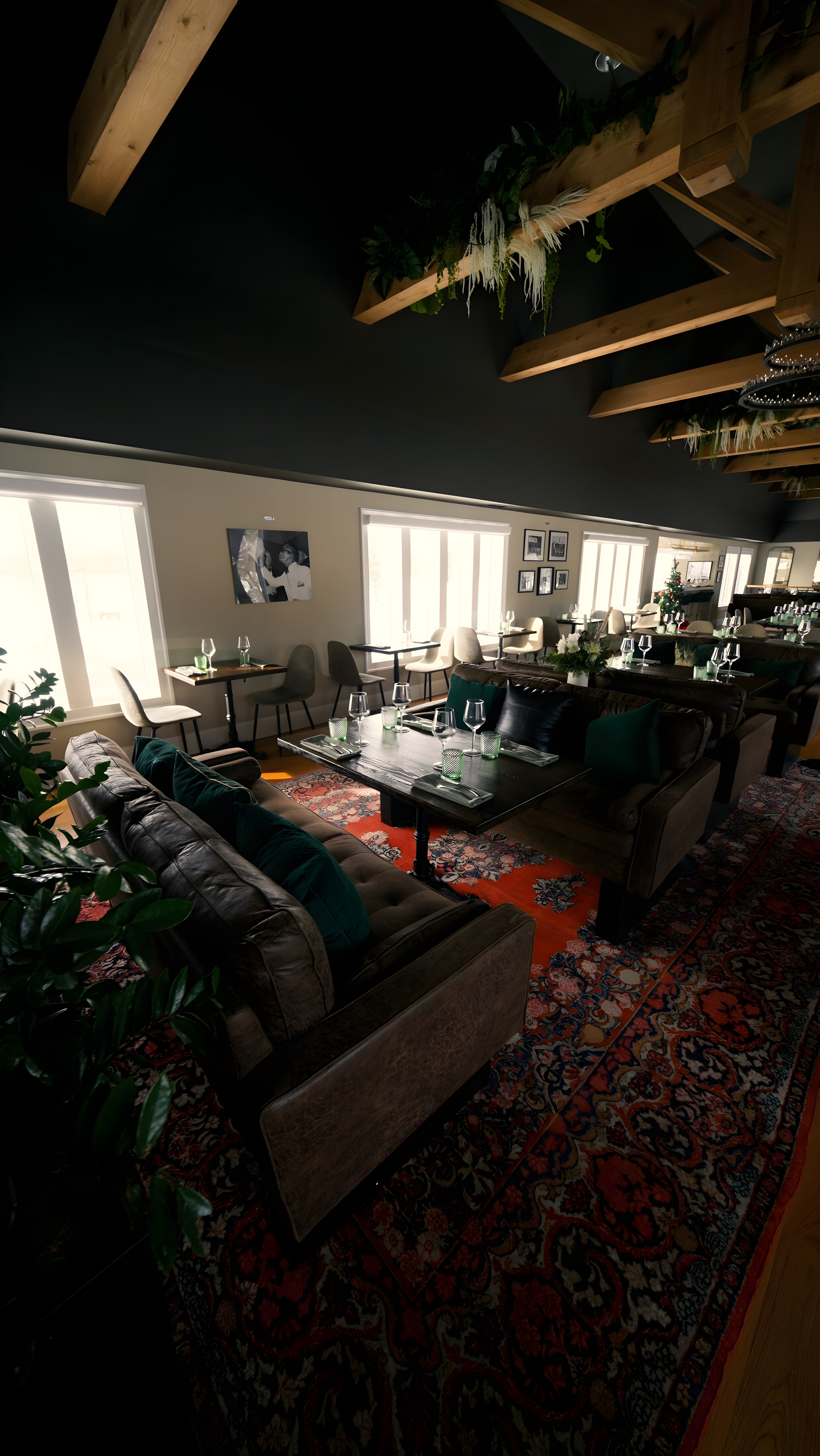 A private lounge inside Tillinghouse at Suneagles Golf Club